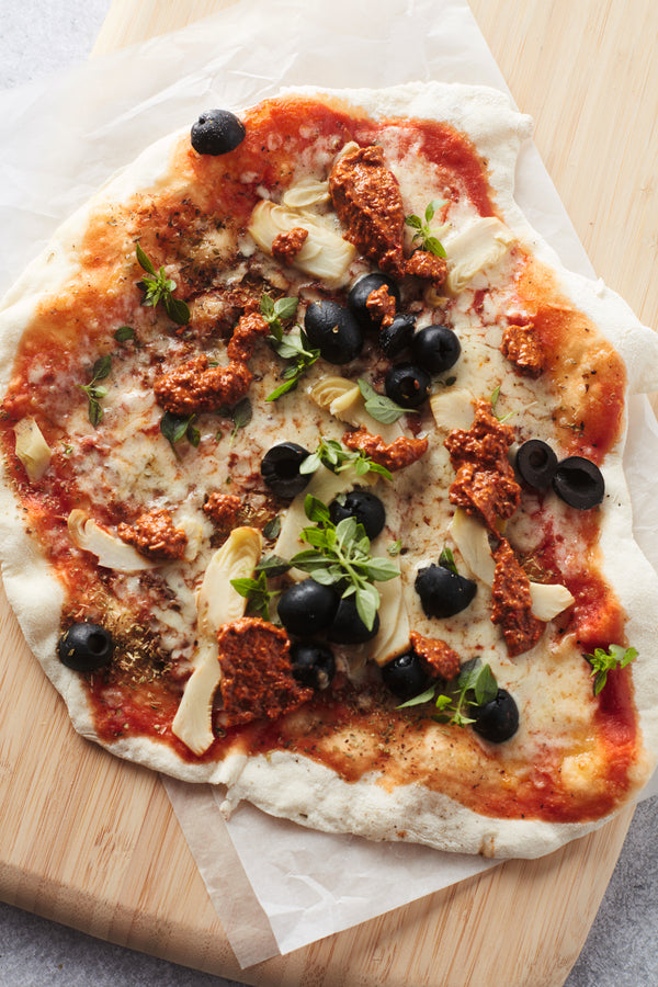 Artichoke & Muhammara Pizza